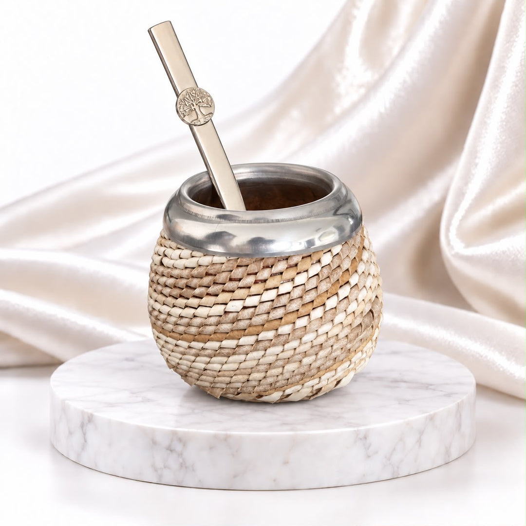 Mate Tiento Trenzado